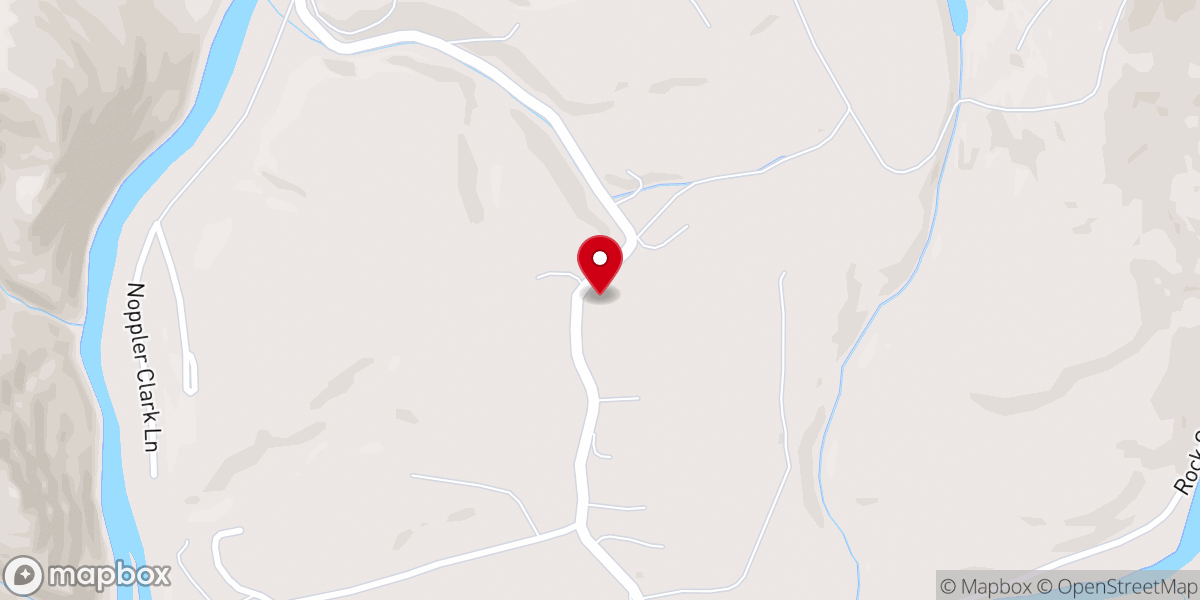 Map showing location of Reed Island Church