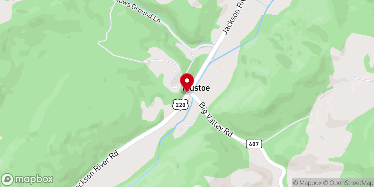 Map showing location of Victory Chapel Advent Christian Church