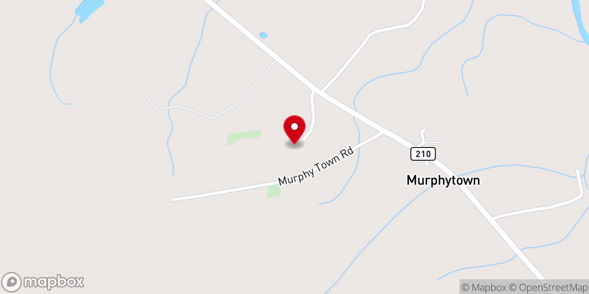 Map showing location of Murphy's Chapel AME