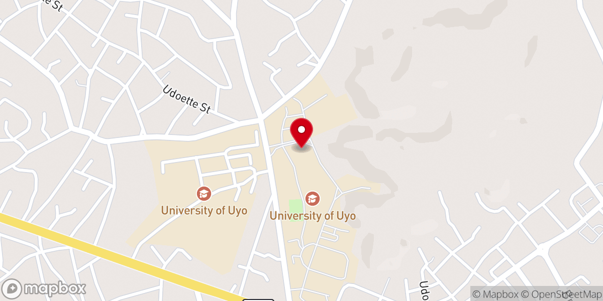Map showing location of Victory Chapel