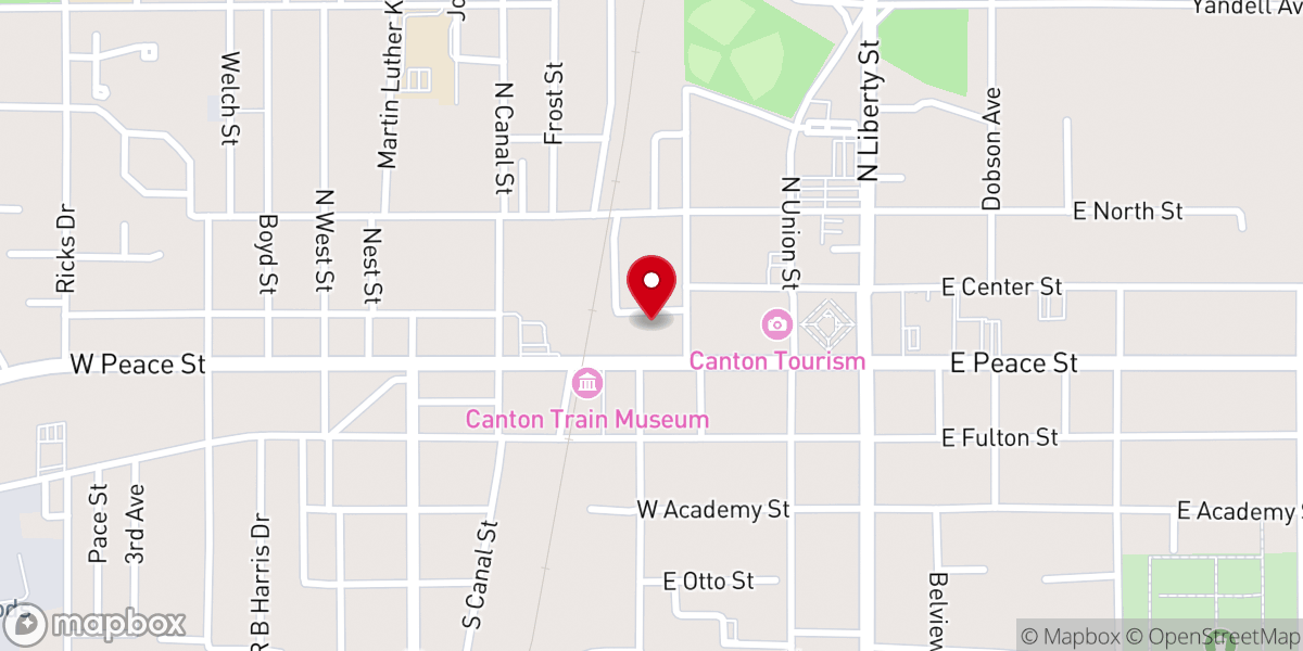 Map showing location of Our Daily Bread Ministries