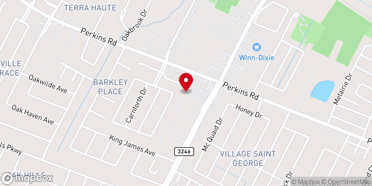 Map showing location of Express OMV Office of Motor Vehicles