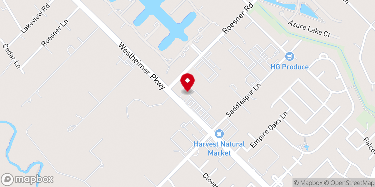 Map showing location of Summit Bible Church Katy