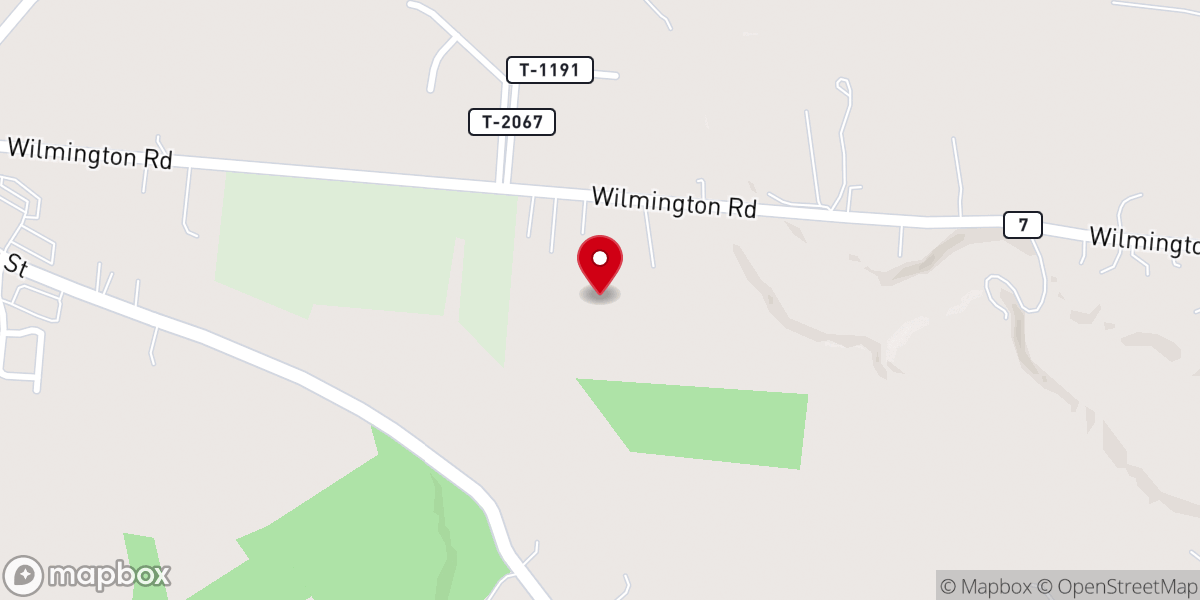 Map showing location of Darlene Bishop Ministries