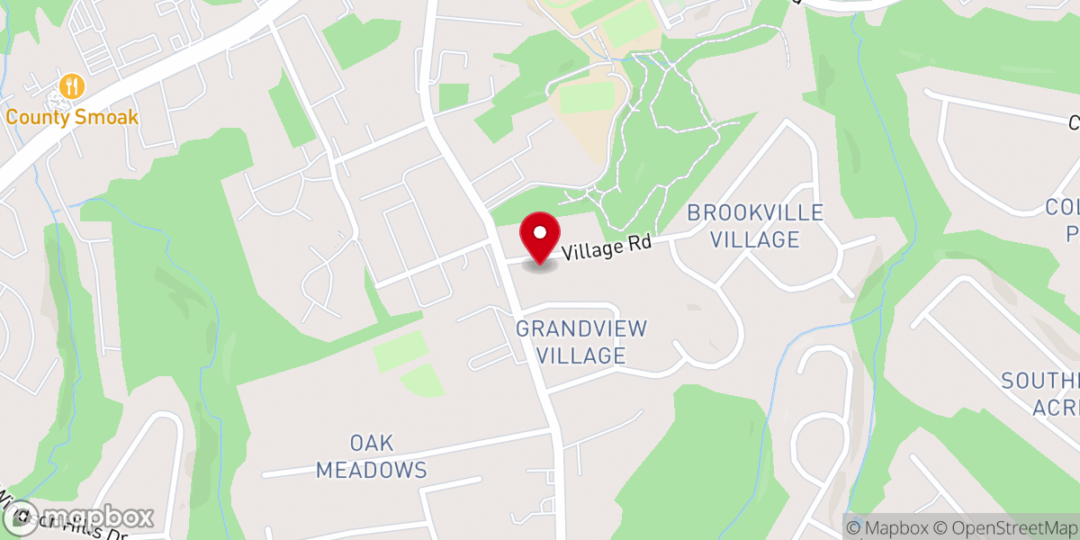 Map showing location of Hidden with Christ Ministries