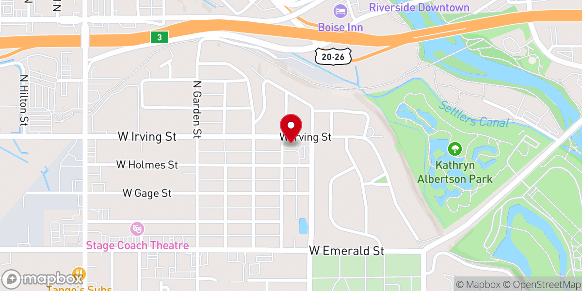 Map showing location of Discovery Church