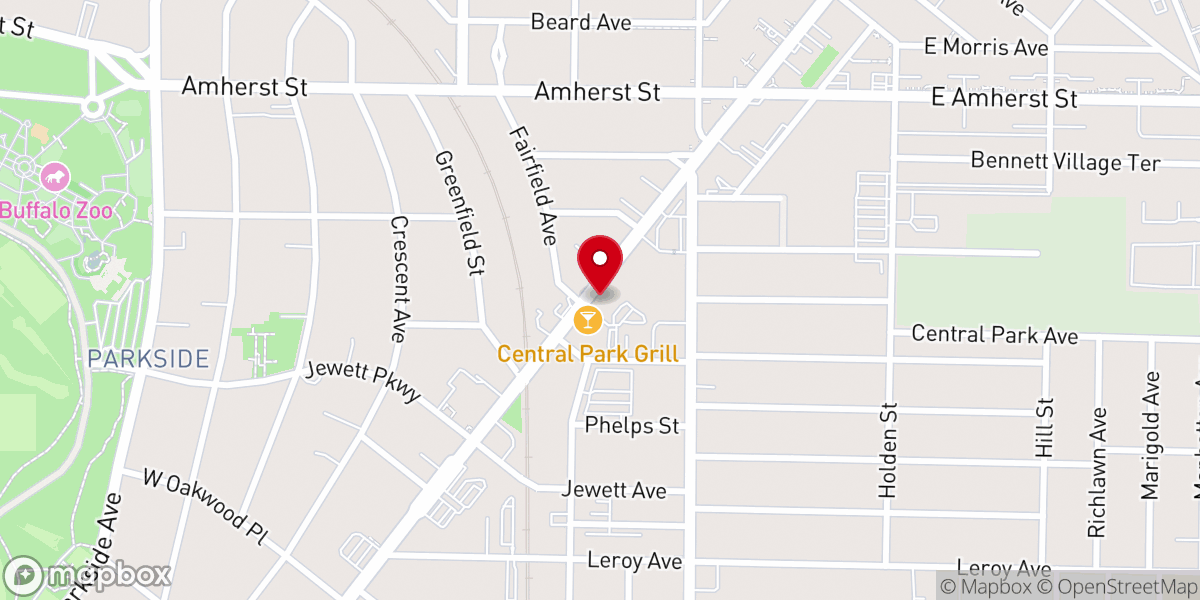 Map showing location of Main Street Church of Christ