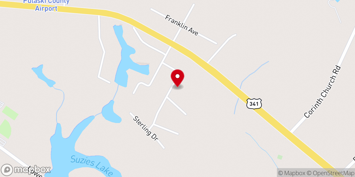 Map showing location of Church of Jesus Christ in Georgia Inc