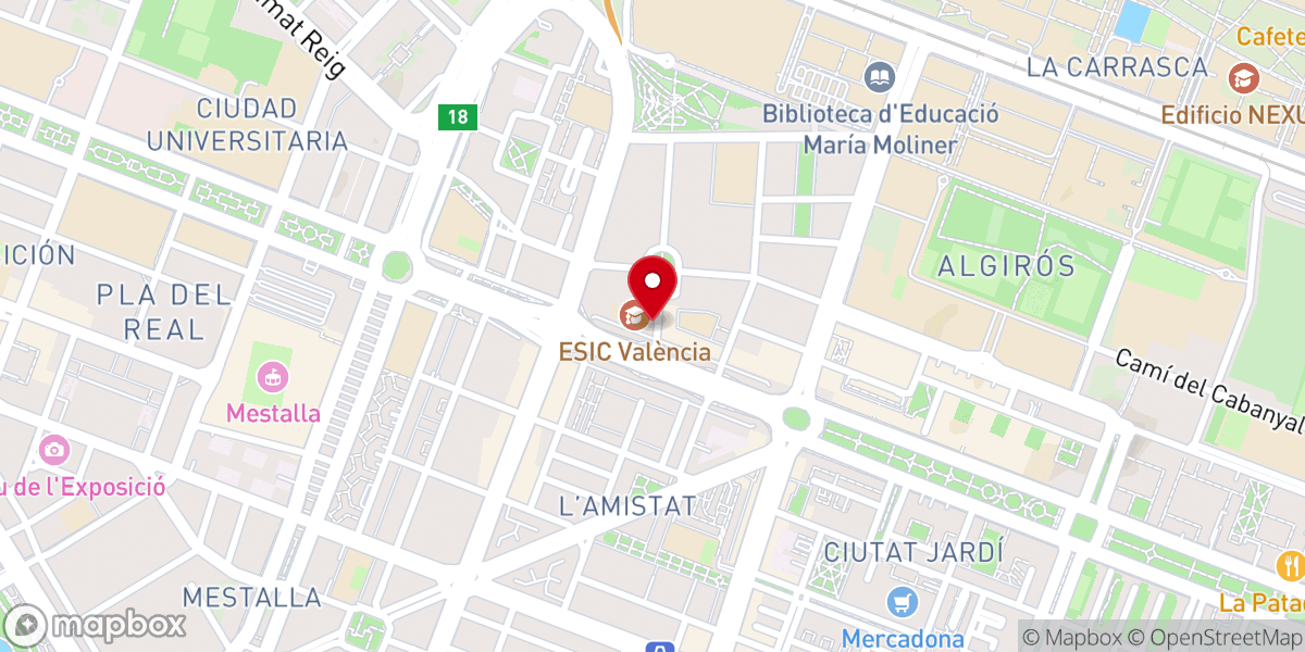 Map showing location of Iglesia de San Francisco Javier