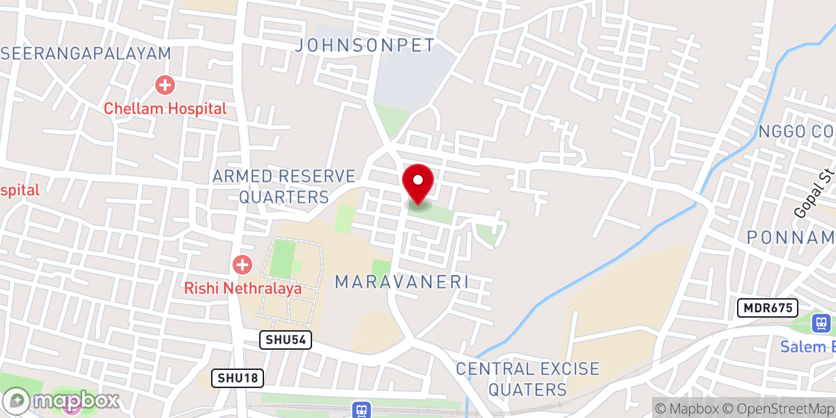 Map showing location of C.S.I CHRIST CHURCH KAKKAYANKADU CEMETRY
