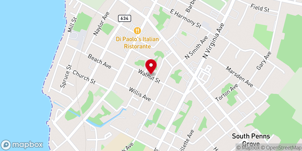 Map showing location of Iglesia Asamblea de Dios Fuente De Amor