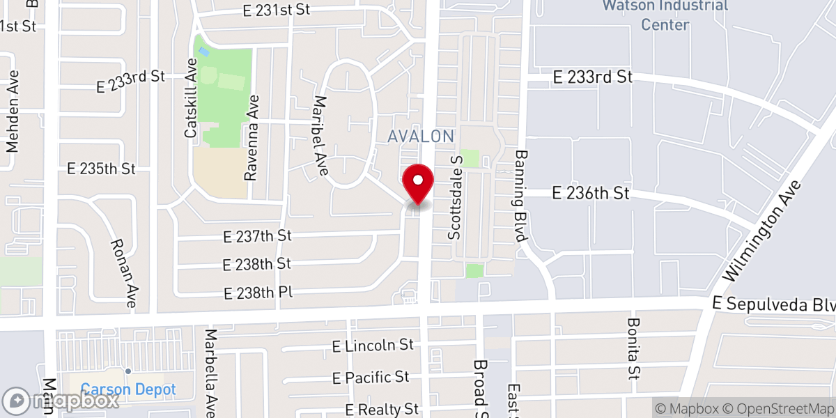 Map showing location of Family in CHRIST Ministries International Carson