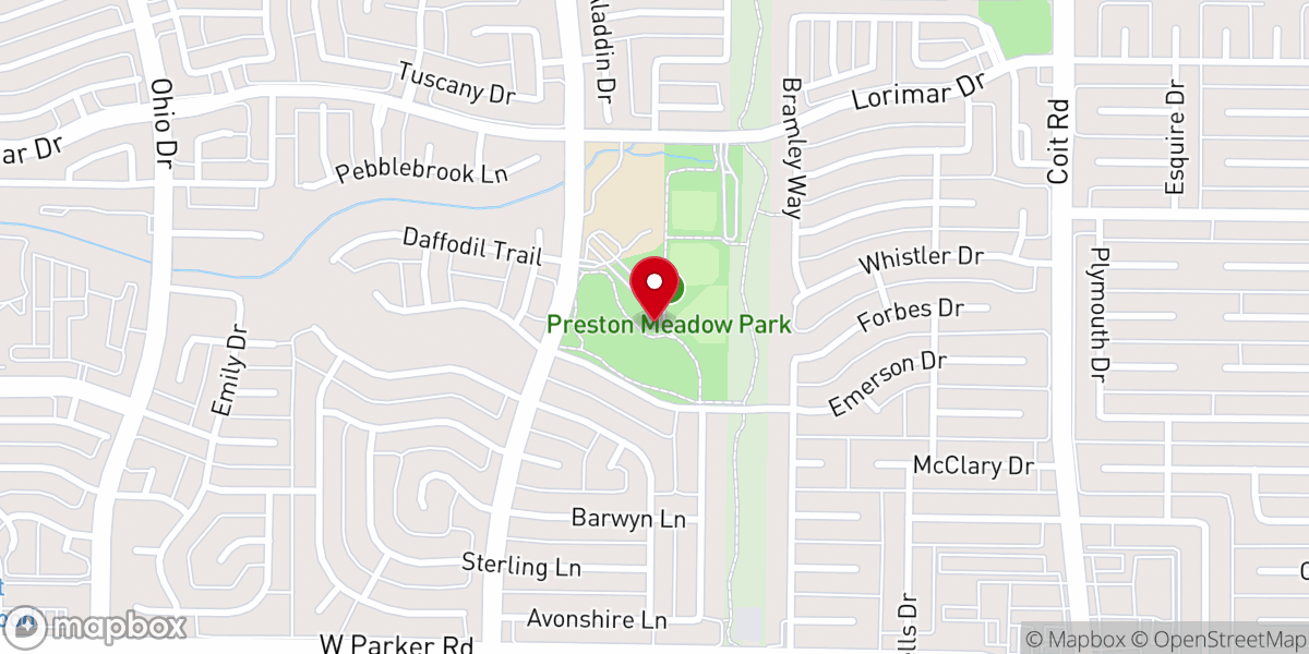 Map showing location of Mission House Church