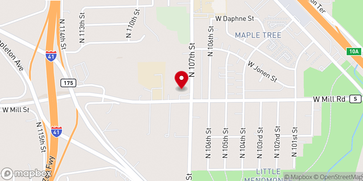 Map showing location of Northview United Pentecostal Church