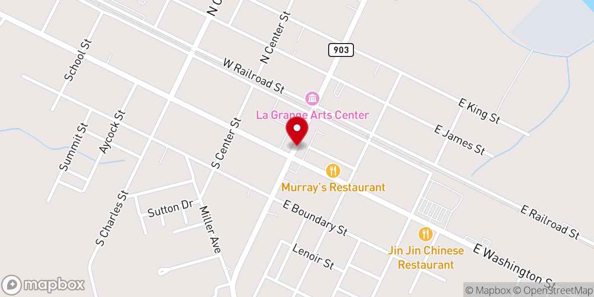 Map showing location of Jumping Run Free Will Baptist
