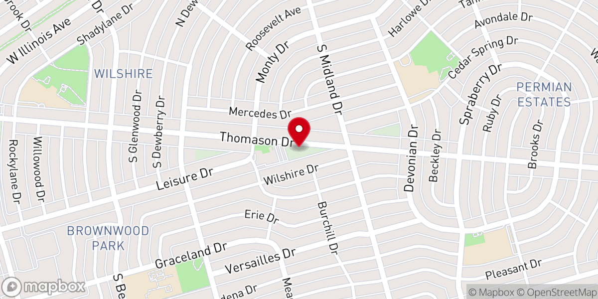 Map showing location of Alpha Agape Inc