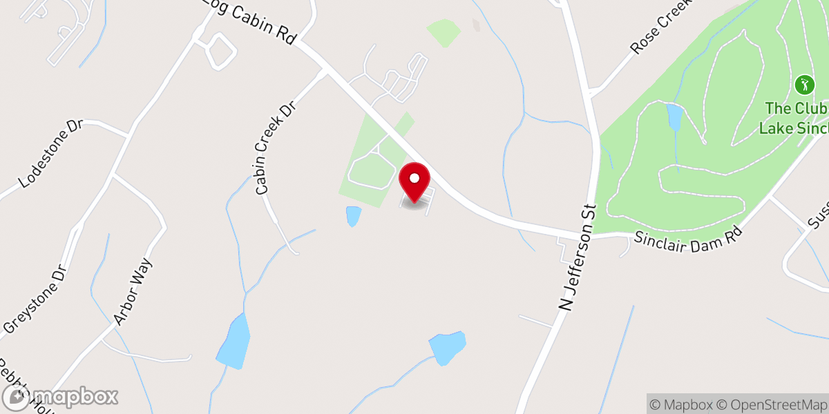 Map showing location of New Life Ministries