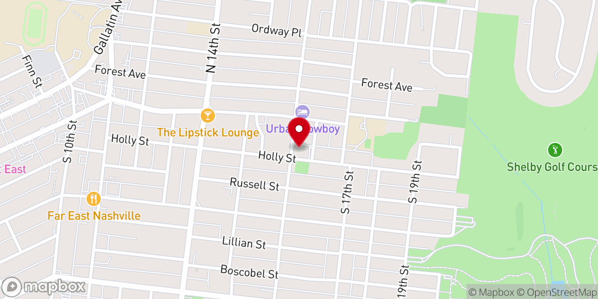 Map showing location of The Local Church Inc