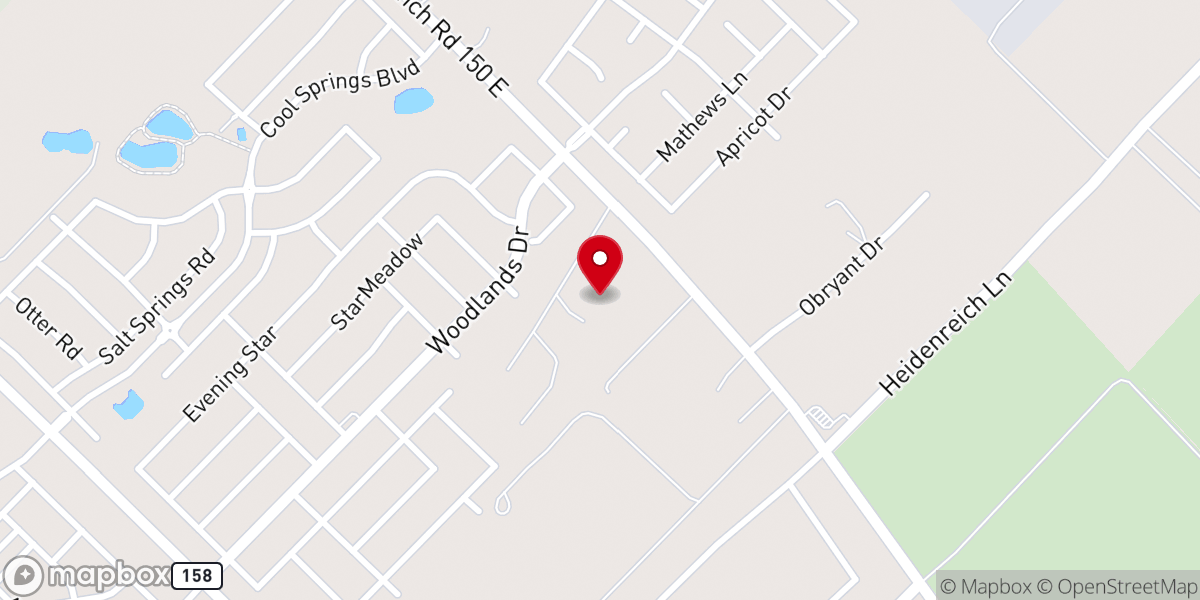 Map showing location of Monte Del Olivar Christian Center (MDOCC)