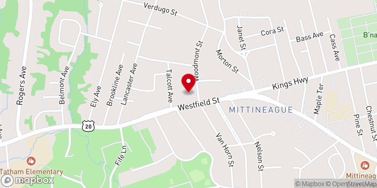 Map showing location of Grace Lutheran Church