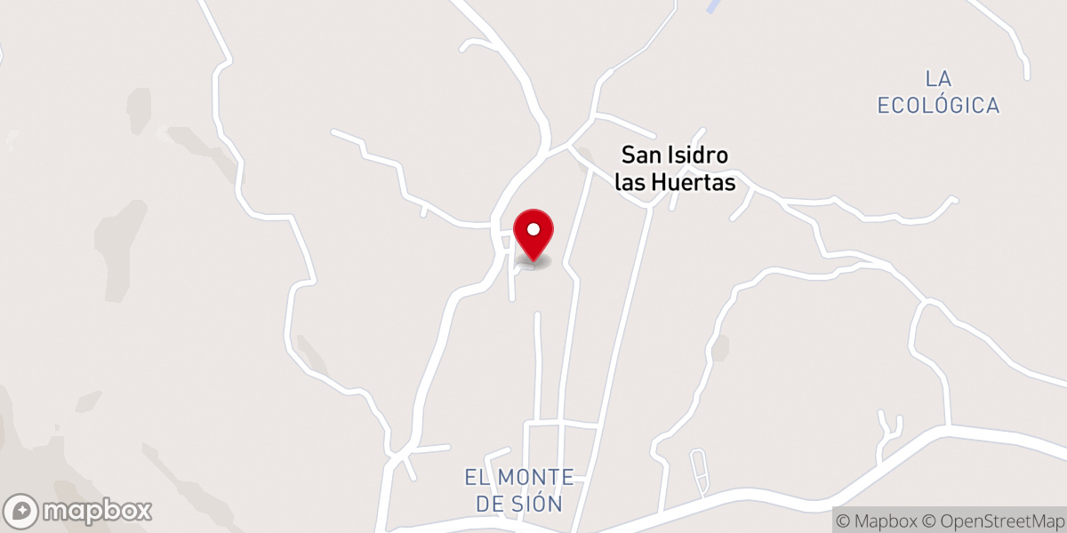 Map showing location of IDN Tiempo con Dios
