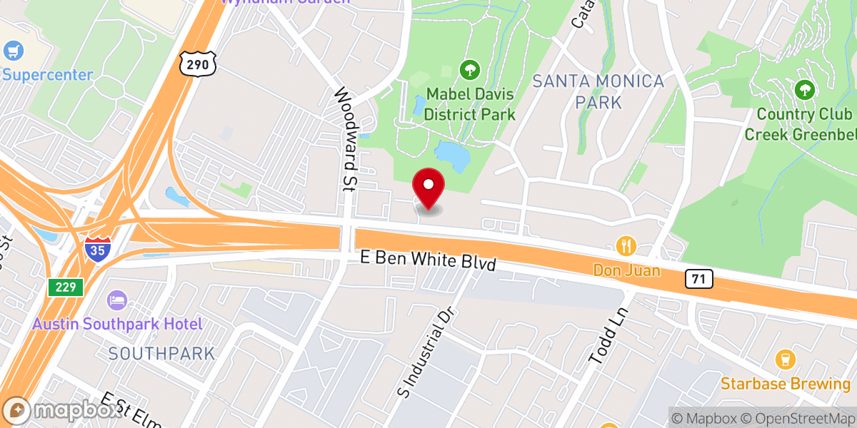 Map showing location of Primera Iglesia Bautista De Buda