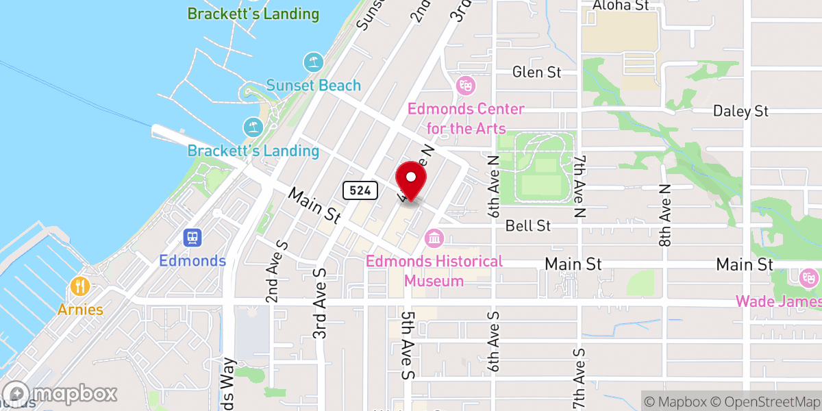 Map showing location of North Sound Church