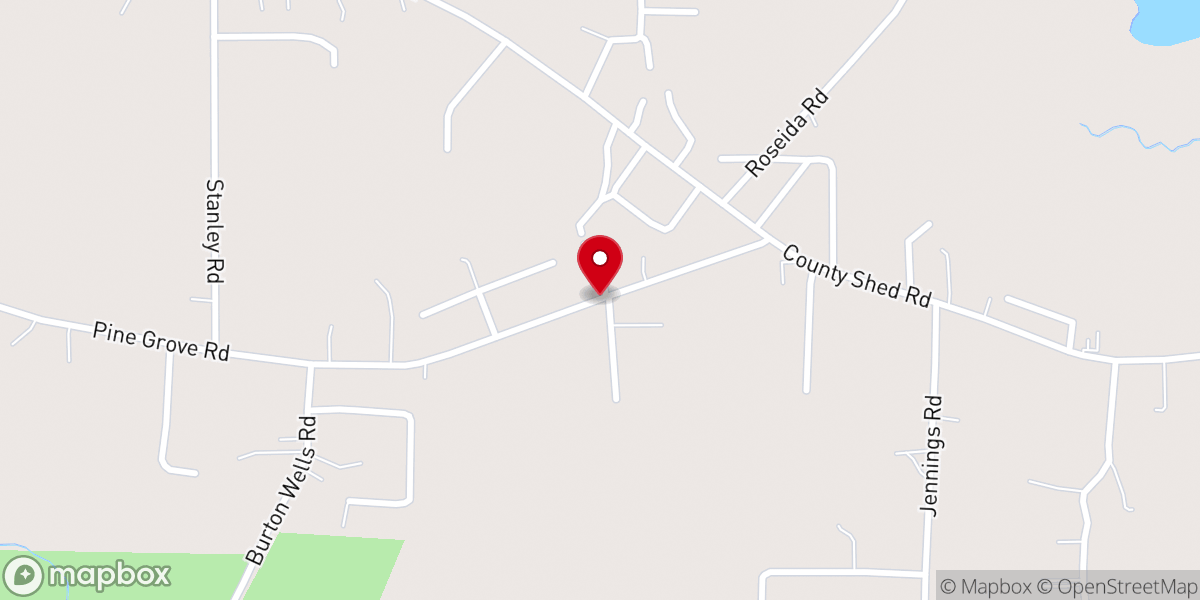 Map showing location of God's Deliverance Temple