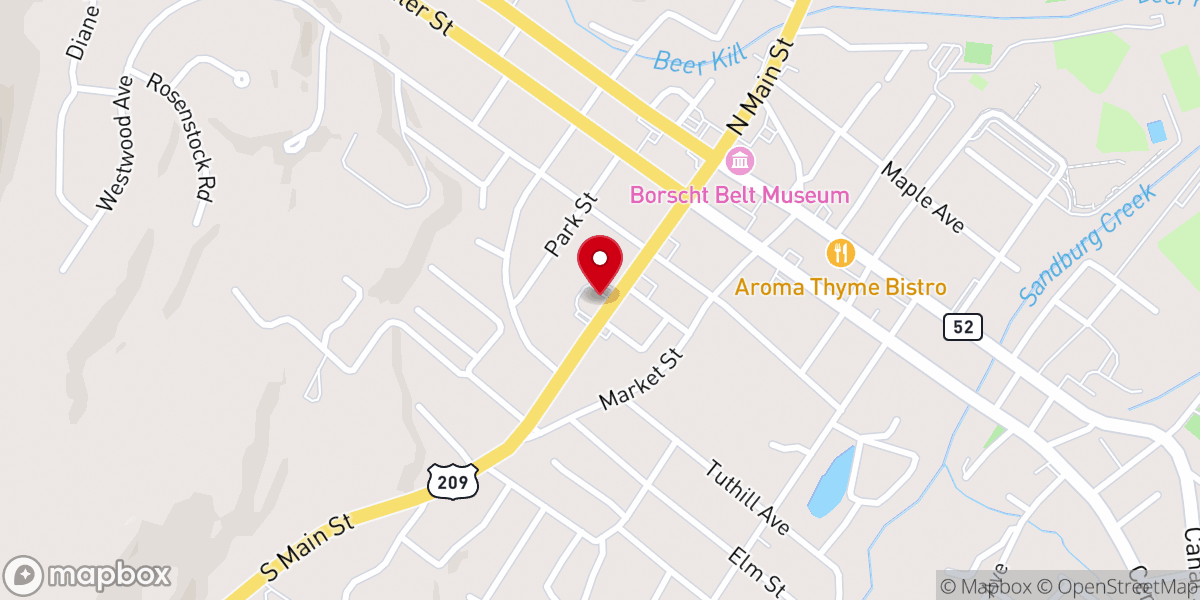 Map showing location of Saint Mary's/St. Andrew's Food Pantry - Food Distribution Center