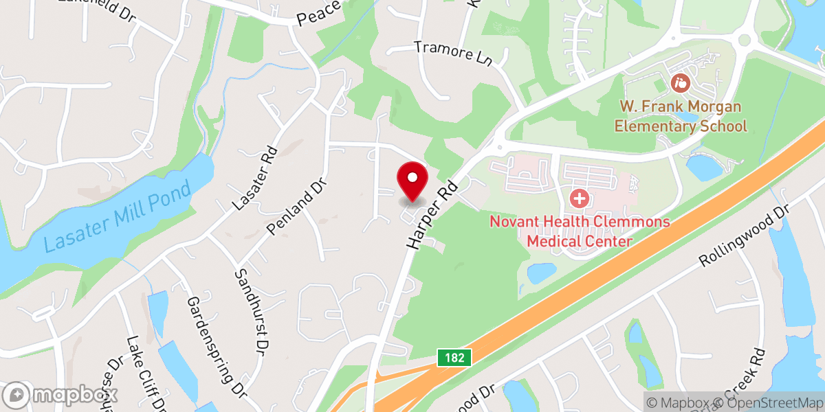 Map showing location of St Clement's Episcopal Church