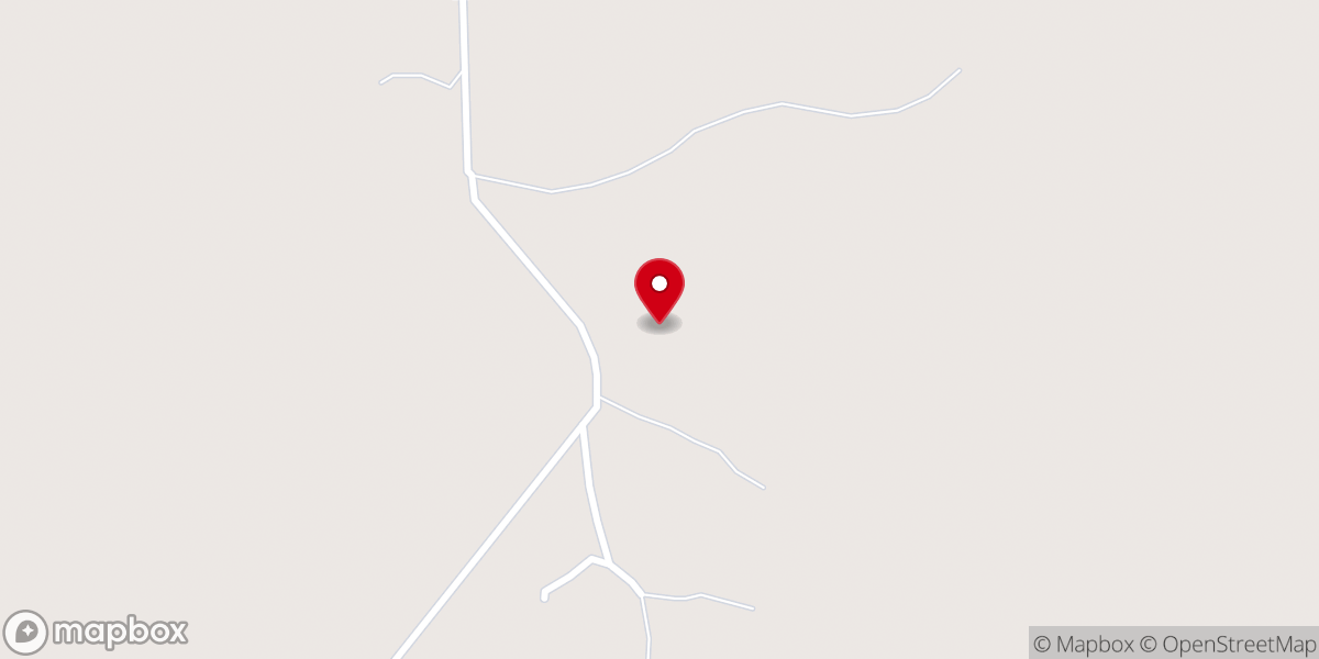 Map showing location of Palestine Church