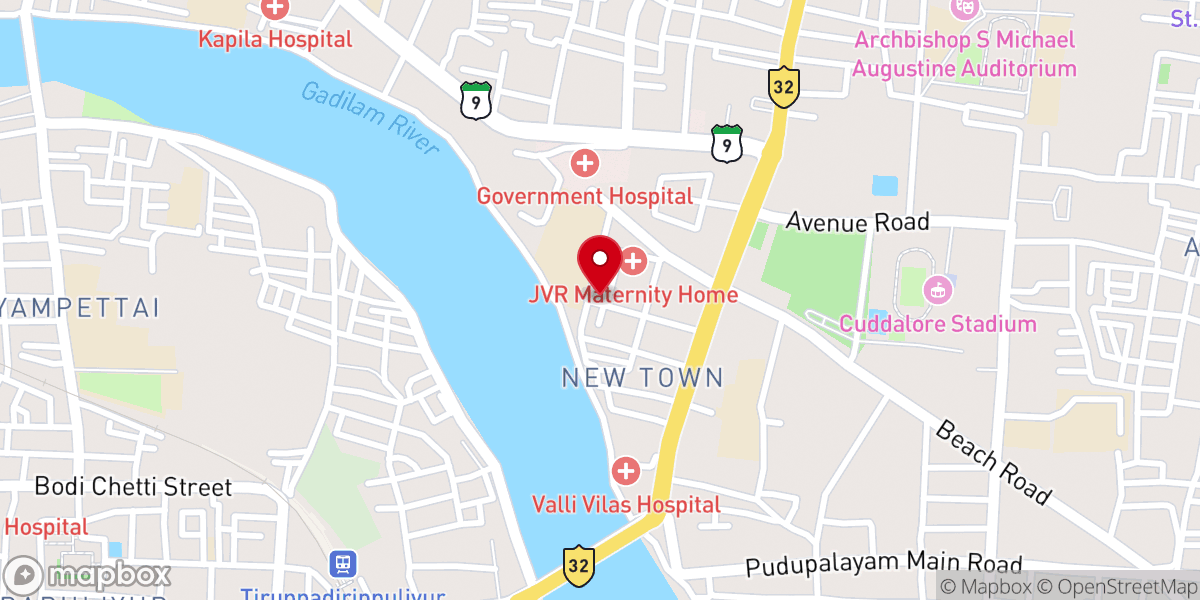 Map showing location of ST. ANTONY'S CHURCH