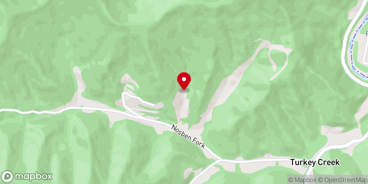 Map showing location of Christian Assembly of God