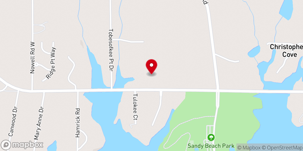 Map showing location of Safe Harbor Baptist Ministries Inc