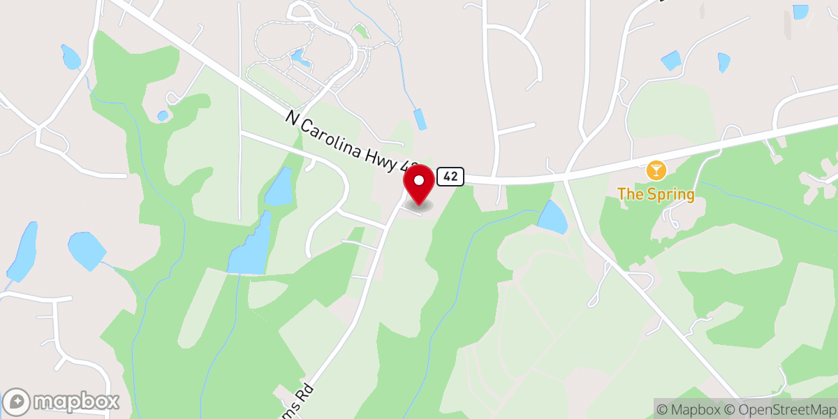 Map showing location of Life Point Community Church
