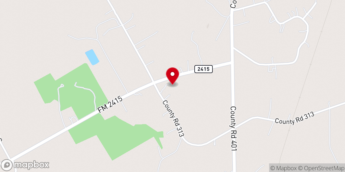 Map showing location of Greenbrier Baptist Church