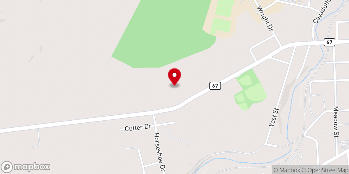 Map showing location of Johnstown Seventh-Day Adventist Church