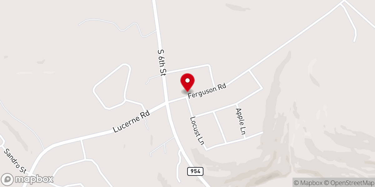 Map showing location of Independent Traditional Holiness Church