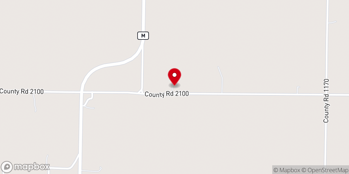 Map showing location of Summit Baptist Church