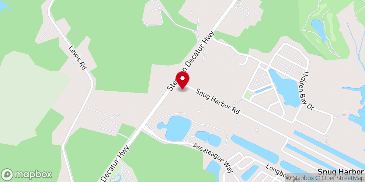 Map showing location of Bethany United Methodist Church