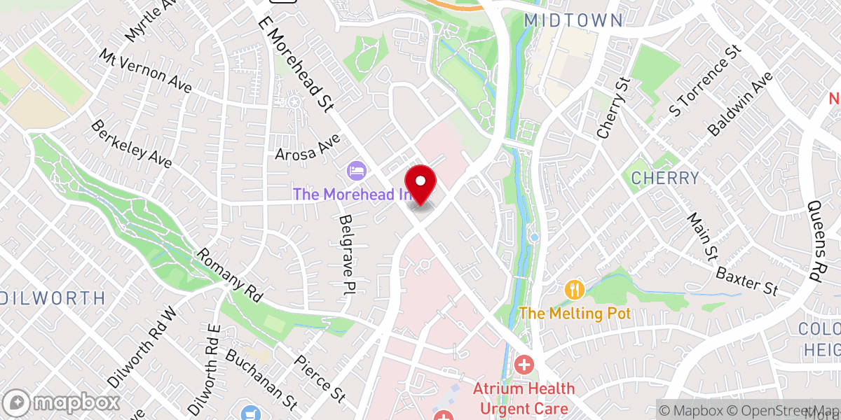 Map showing location of Chapel For the Deaf