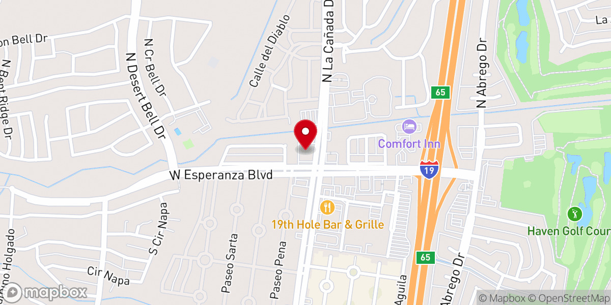 Map showing location of United Methodist Church Of Green Valley