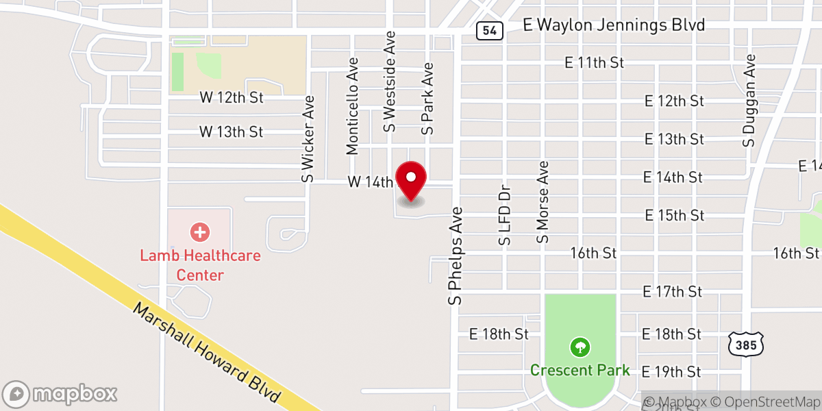 Map showing location of First United Methodist Church