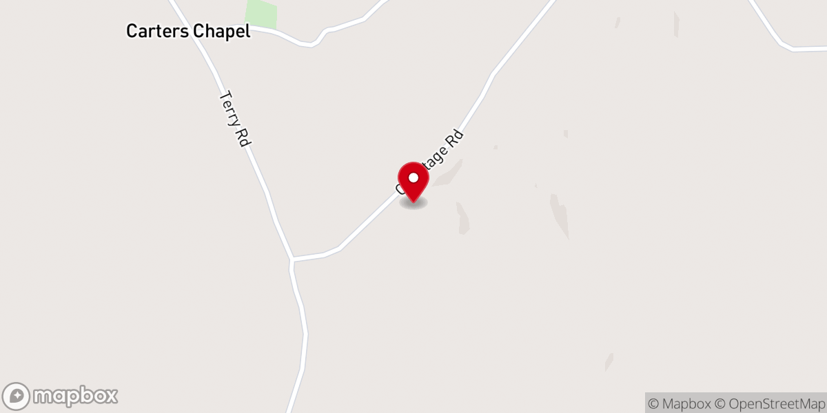 Map showing location of Obion Chapel Church Of Christ