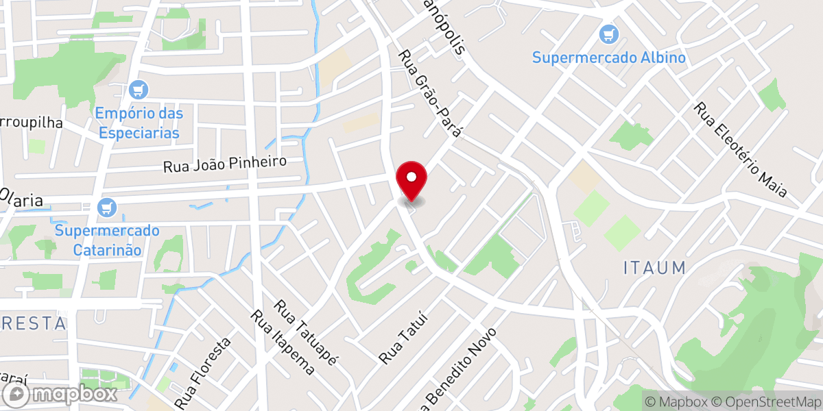 Map showing location of Paróquia São Judas Tadeu