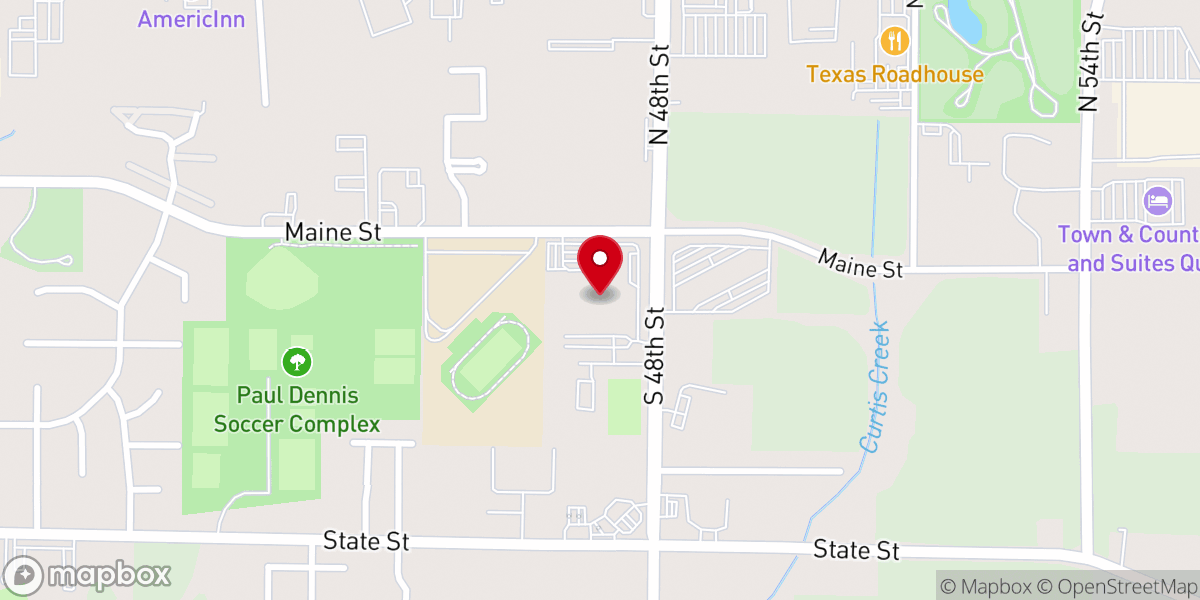 Map showing location of No-Limits Special Needs Ministry