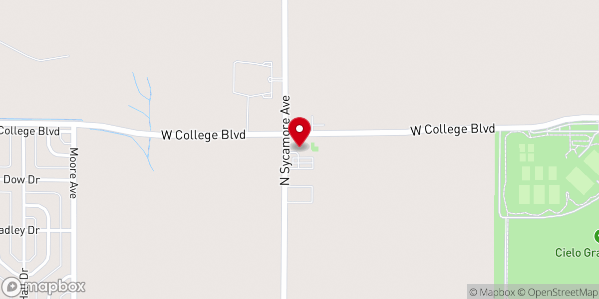Map showing location of Immanuel Lutheran Church