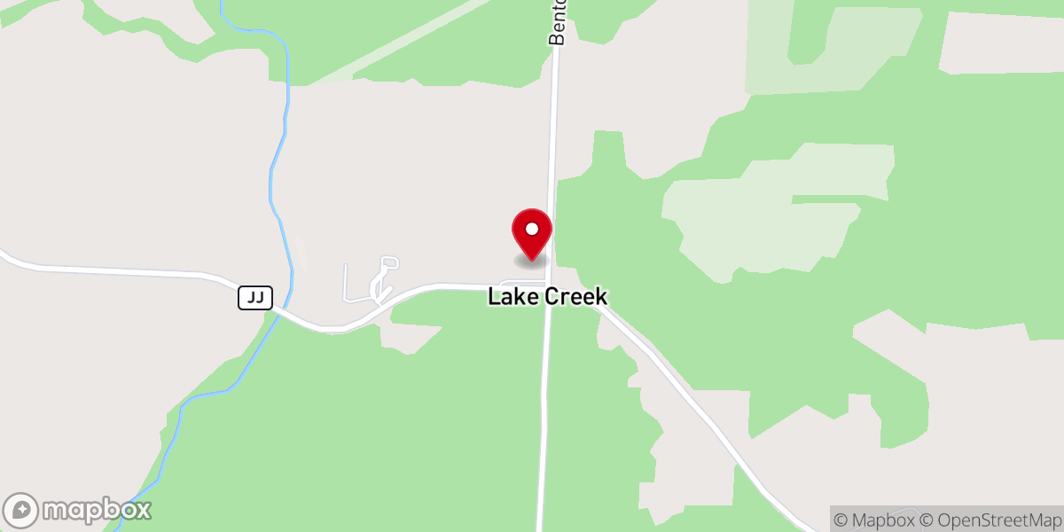 Map showing location of Holy Cross Lutheran Church