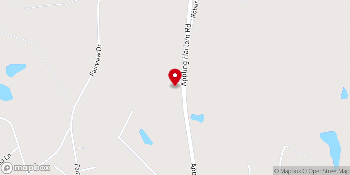 Map showing location of Second Mt Moriah Baptist Church