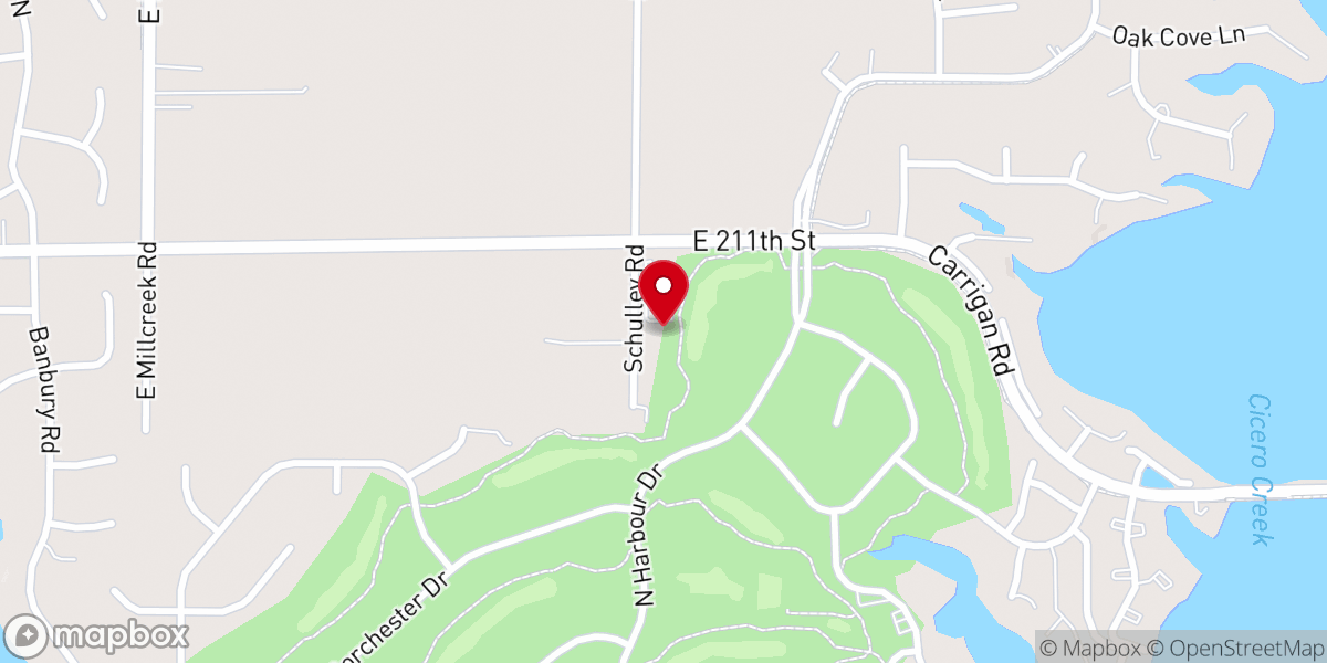 Map showing location of White Rock Fellowship